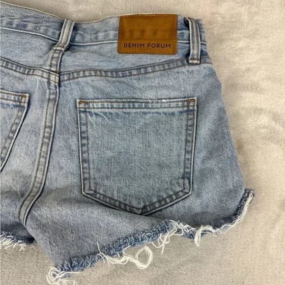 Aritzia Denim Forum Blue Jean Shorts - Picture 15 of 15